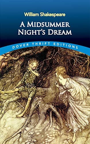 Book cover for A Midsummer Night's Dream (Dover Thrift Editions: Plays) by William Shakespeare