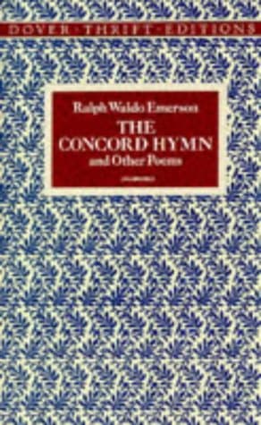 Book cover for The Concord Hymn and Other Poems by Emerson, Ralph Waldo