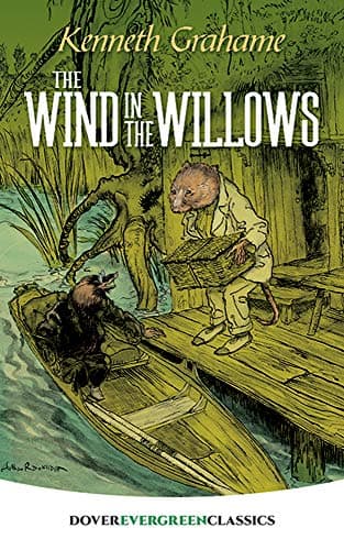 Book cover for The Wind in the Willows (Dover Children's Evergreen Classics) by Grahame, Kenneth