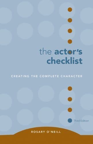 Book cover for The Actor’s Checklist by O’Neill, Rosary