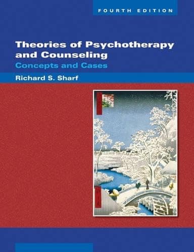 Book cover for Theories of Psychotherapy & Counseling: Concepts and Cases by Sharf, Richard S.