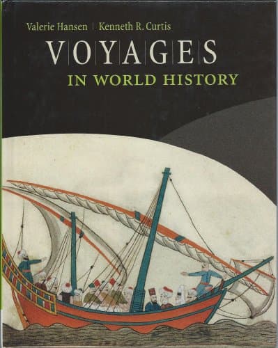 Book cover for Voyages in World History AP Edition by Valerie Hansen
