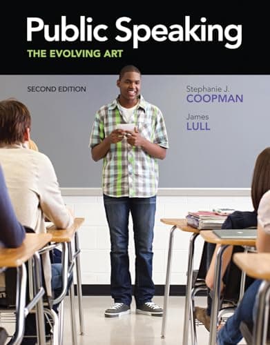 Public Speaking: The Evolving Art (with CourseMate with Interactive Video Activities, Speech Studio™, Audio Study Tool, SpeechBuilder Express, InfoTrac 1-Semester Printed Access Card)