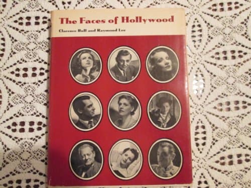 Book cover for The Faces of Hollywood by Clarence Sinclair. Bull