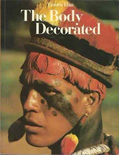 Book cover for The Body Decorated by Ebin, Victoria