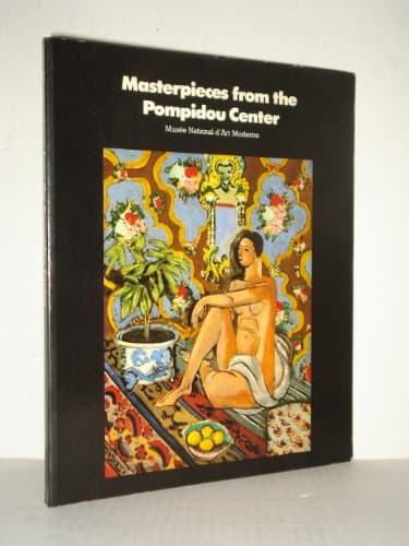 Book cover for Masterpieces from the Pompidou Center: Musee National D'Art Moderne (English and French Edition) by Lucie-Smith, Edward