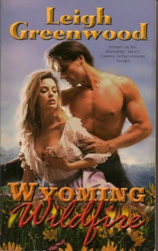 Book cover for Wyoming Wildfire by Greenwood, Leigh