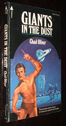 Book cover for Giants In the Dust by Oliver, Chad
