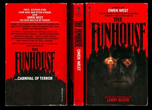 Book cover for The Funhouse by Owen West (pseud. Dean Koontz)
