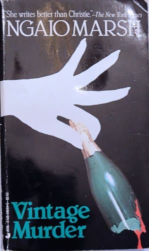 Book cover for Vintage Murder by Marsh, Ngaio