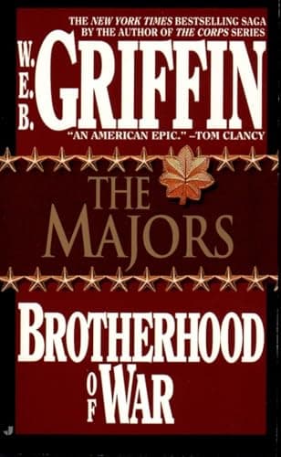 Book cover for The Majors (Brotherhood of War) by Griffin, W.E.B.