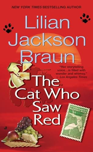 Book cover for The Cat Who Saw Red by Braun, Lilian Jackson
