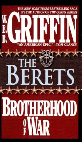 Book cover for The Berets (Brotherhood of War (Book 5) by Griffin, W.E.B.