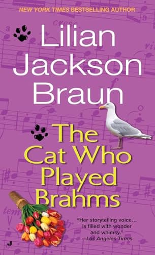 Book cover for The Cat Who Played Brahms by Braun, Lilian Jackson