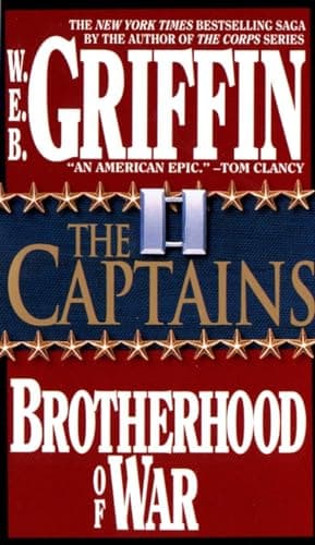 Book cover for The Captains (Brotherhood of War) by Griffin, W.E.B.