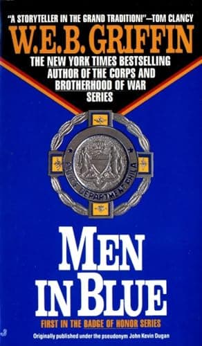 Book cover for Men in Blue (Badge Of Honor) by Griffin, W.E.B.