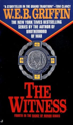 Book cover for The Witness (Badge Of Honor) by Griffin, W.E.B.