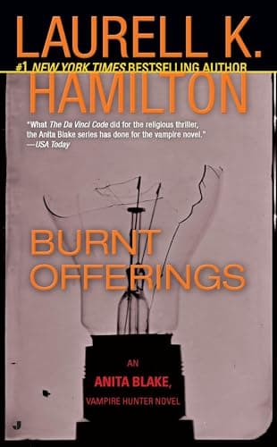 Book cover for Burnt Offerings (Anita Blake, Vampire Hunter, Book 7) by Hamilton, Laurell K.