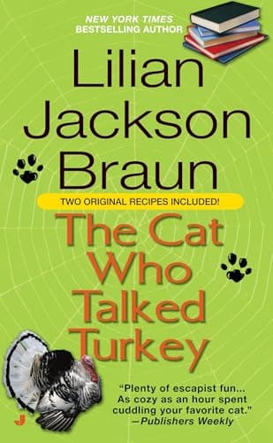 Book cover for The Cat Who Talked Turkey by Braun, Lilian Jackson