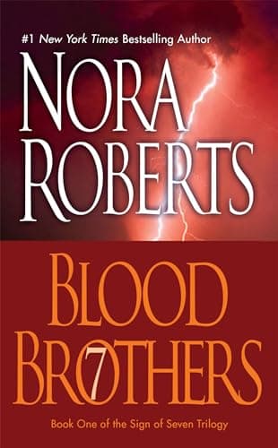 Book cover for Blood Brothers (Sign of Seven) by Roberts, Nora