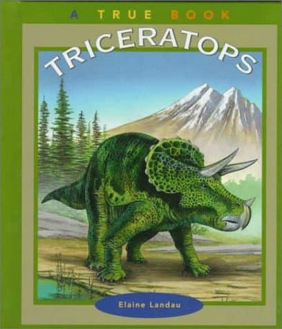 Book cover for Triceratops (True Books: Dinosaurs) by Landau, Elaine
