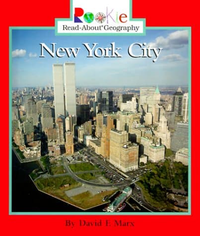 Book cover for New York City (Rookie Read-About Geography) by Marx, David F.