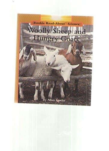 Book cover for Woolly Sheep and Hungry Goats (Rookie Read About Science) by Fowler, Allan