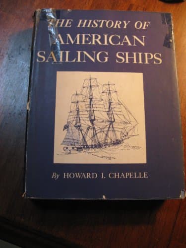 Book cover for The History Of American Sailing Ships by Chapelle, Howard I.