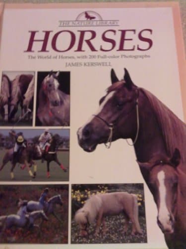 Book cover for Nature Library: Horses by Kerswell, James