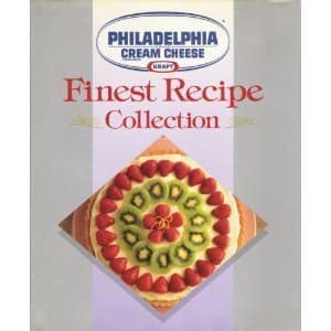 Book cover for Philadelphia Brand Cream Cheese Finest Recipe Collection by Kraft Foods Kitchens