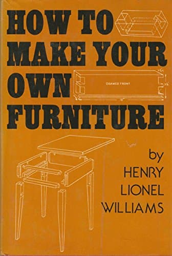Book cover for How to Make Your Own Furniture by Henry Lionel Williams