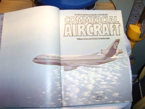Book cover for The Illustrated Encyclopedia of the World's Commercial Aircraft by William Green