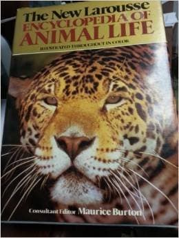 Book cover for New Larousse Encyclopedia Of Animal Life by Maurice Burton