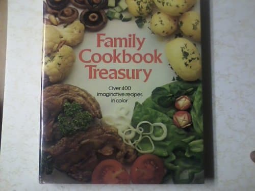 Book cover for Family Cookbook Treasury by Rh Value Publishing