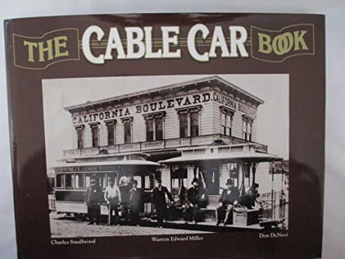 Book cover for The Cable Car Book by Charles Smallwood