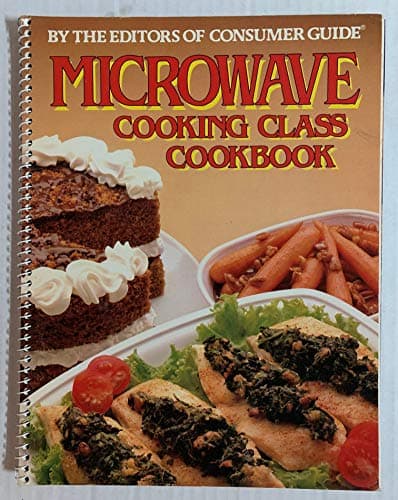 Book cover for From America's Favorite Kitchens: Microwave Cooking Class Cookbook (Spiralbound) by Consumer Guide