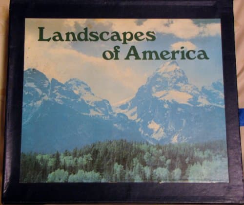 Book cover for Landscapes of America by Harris, Bill