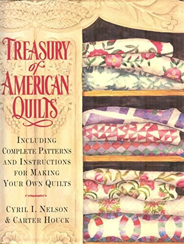 Book cover for Treasury of American Quilts by Nelson, C. I.