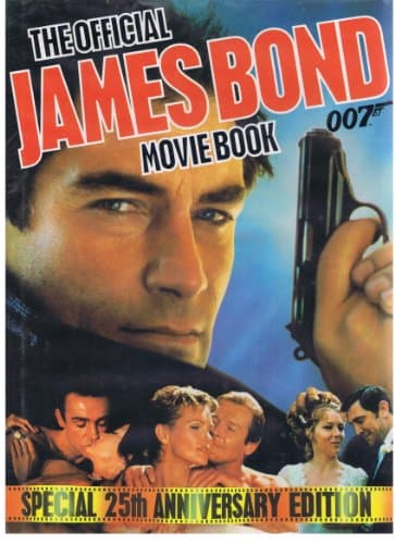 Book cover for The Official James Bond 007 Movie Book by Hibbin, Sally
