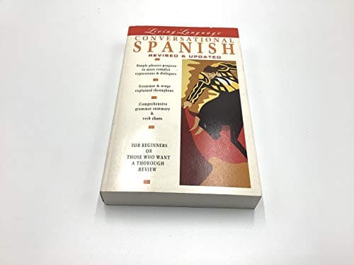 Book cover for Conversational Spanish (Living Language Series) by Irwin Stern