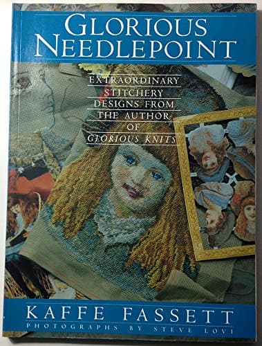 Book cover for Glorious Needlepoint by Fassett, Kaffe
