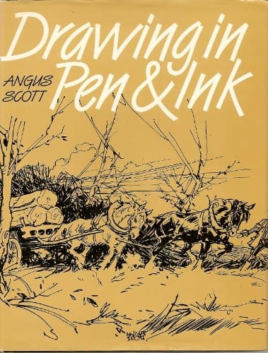 Book cover for Drawing In Pen & Ink by Rh Value Publishing