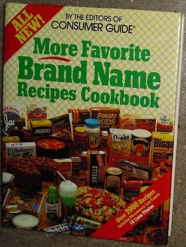 Book cover for More Favorite Brand Name Recipes by Consumer Guide