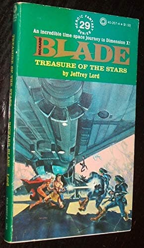 Book cover for Treasure of the Stars: Blade 29 by Lord, Jeffrey