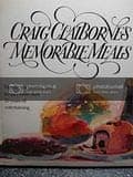 Book cover for Craig Claiborne's Memorable Meals by Claiborne, Craig