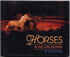 Book cover for Horses in the Circus Ring by Saville, Lynn