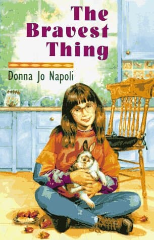 Book cover for The Bravest Thing by Napoli, Donna Jo