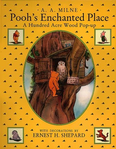 Book cover for Pooh's Enchanted Place: A Hundred-Acre Wood Pop-Up (Winnie-the-Pooh) by Milne, A. A.