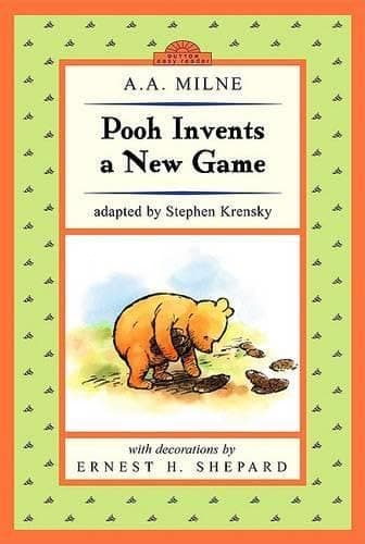 Book cover for Pooh Invents a New Game: WTP ETR (Winnie-the-Pooh) by Krensky, Stephen