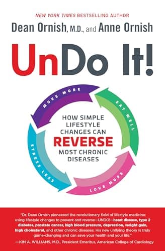 Book cover for Undo It!: How Simple Lifestyle Changes Can Reverse Most Chronic Diseases by Ornish M.D., Dean